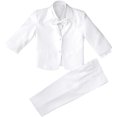 thumbnail image 1 of Toddler and Infants Boys White Tuxedo with No Tail, 1 of 4