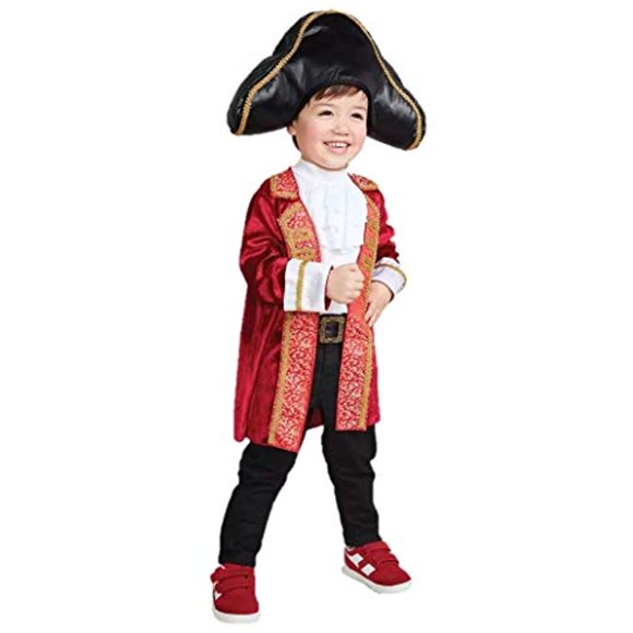Funny Baby Toddler Pirate Costume Cosplay Romper main image 1