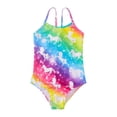 thumbnail image 1 of Toddler and Little Girls One Piece Swimsuits Mermaid Beach Swimwear Bathing Suit for Beach 2-8 Years, 1 of 9