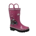 thumbnail image 1 of Toddler's 3D Fern Farmall Rubber Boot Pink, 1 of 5