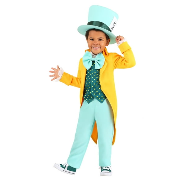 Toddler's Bright Mad Hatter Costume