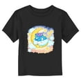thumbnail image 1 of Toddler's Care Bears Bedtime Bear Cozy Painting  Graphic Tee Black 3T, 1 of 3