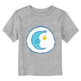 thumbnail image 1 of Toddler's Care Bears Bedtime Bear Smiling Moon Costume Graphic Tee Athletic Heather 4T, 1 of 3