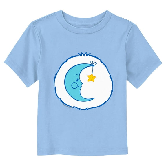 Toddler's Care Bears Bedtime Bear Smiling Moon Costume Graphic Tee Light Blue 2T