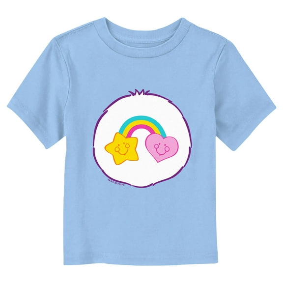 Toddler's Care Bears Best Friend Bear Rainbow Costume  Graphic Tee Light Blue 2T