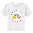 thumbnail image 1 of Toddler's Care Bears Best Friend Bear Rainbow Costume  Graphic Tee White 2T, 1 of 3