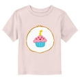 thumbnail image 1 of Toddler's Care Bears Birthday Bear Cupcake Costume  Graphic Tee Light Pink 3T, 1 of 3