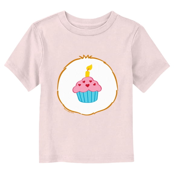 Toddler's Care Bears Birthday Bear Cupcake Costume  Graphic Tee Light Pink 4T