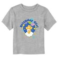 thumbnail image 1 of Toddler's Care Bears Birthday Bear Girl Balloons  Graphic Tee Athletic Heather 3T, 1 of 3