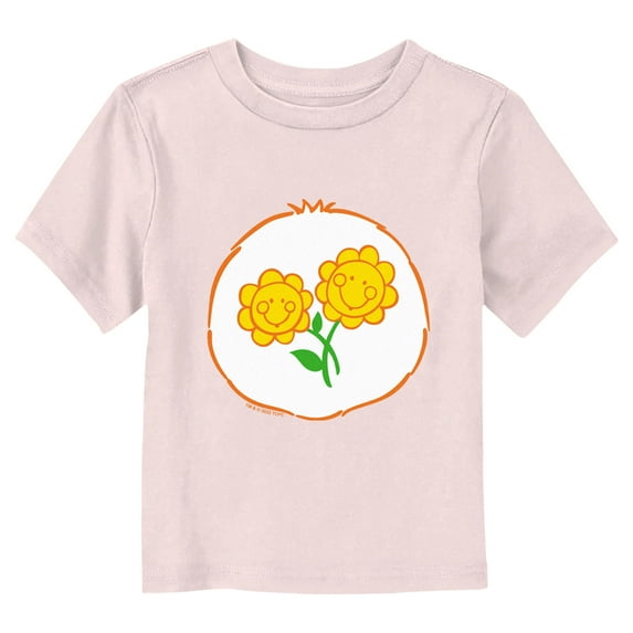 Toddler's Care Bears Friend Bear Flower Costume Graphic Tee Light Pink 2T