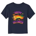 thumbnail image 1 of Toddler's Care Bears Halloween Tenderheart Bear Rainbow  Graphic Tee Navy Blue 2T, 1 of 3
