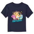 thumbnail image 1 of Toddler's Care Bears It's My Birthday Trio Graphic Tee Navy Blue 3T, 1 of 3