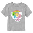 thumbnail image 1 of Toddler's Care Bears Rainbow Clouds Party Graphic Tee Athletic Heather 5T, 1 of 3