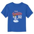 thumbnail image 1 of Toddler's Care Bears Team America Baseball Grumpy Bear  Graphic Tee Royal Blue 3T, 1 of 3