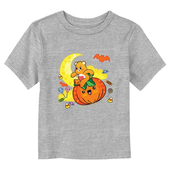 Toddler's Care Bears Tenderheart Bear Cute Halloween Graphic Tee Athletic Heather 3T