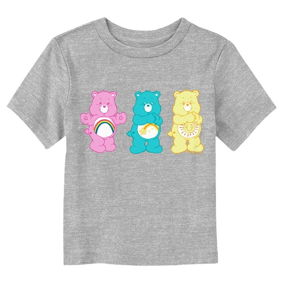 Toddler's Care Bears Trio Friends Graphic Tee Athletic Heather 4T