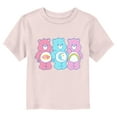 thumbnail image 1 of Toddler's Care Bears Trio Rainbow  Graphic Tee Light Pink 5T, 1 of 3