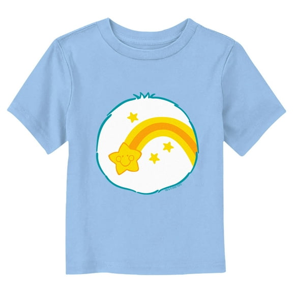 Toddler's Care Bears Wish Bear Star Costume  Graphic Tee Light Blue 3T