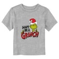 thumbnail image 1 of Toddler's Dr. Seuss Christmas Don’t Be a Grinch Santa Hat  Graphic T-Shirt, 1 of 3