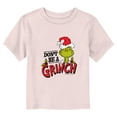 thumbnail image 1 of Toddler's Dr. Seuss Christmas Don’t Be a Grinch Santa Hat  Graphic T-Shirt, 1 of 3