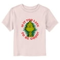 thumbnail image 1 of Toddler's Dr. Seuss Grinch Is It Too Late Graphic T-Shirt, 1 of 3