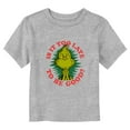 thumbnail image 1 of Toddler's Dr. Seuss Grinch Is It Too Late Graphic T-Shirt, 1 of 3