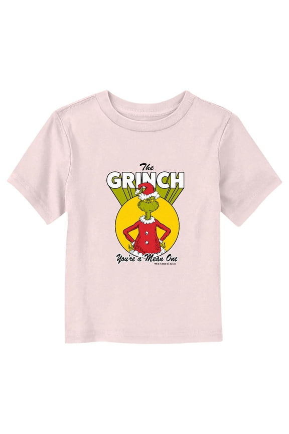 Toddler's Dr. Seuss Grinch You’re a Mean One Graphic T-Shirt