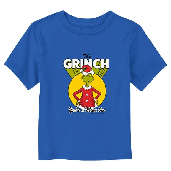 Toddler's Dr. Seuss Grinch You’re a Mean One  Graphic T-Shirt