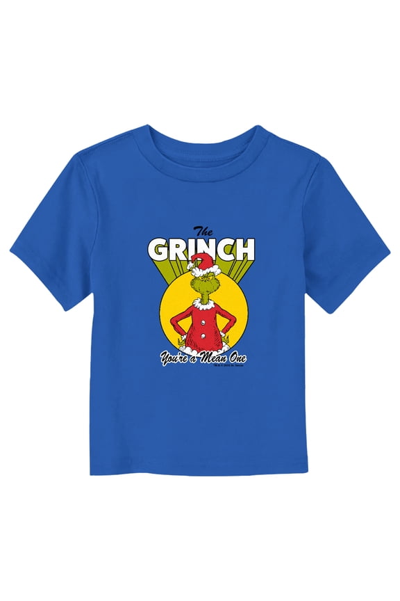 Toddler's Dr. Seuss Grinch You’re a Mean One Graphic T-Shirt