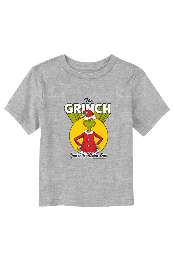 Toddler's Dr. Seuss Grinch You’re a Mean One Graphic T-Shirt