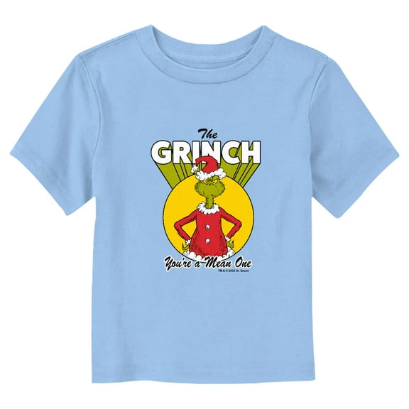 Toddler's Dr. Seuss Grinch You’re a Mean One  Graphic T-Shirt