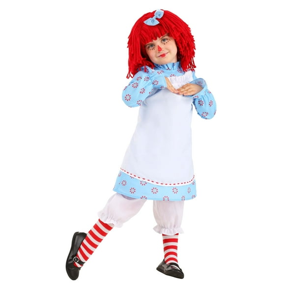 Toddler's Exclusive Raggedy Ann Costume