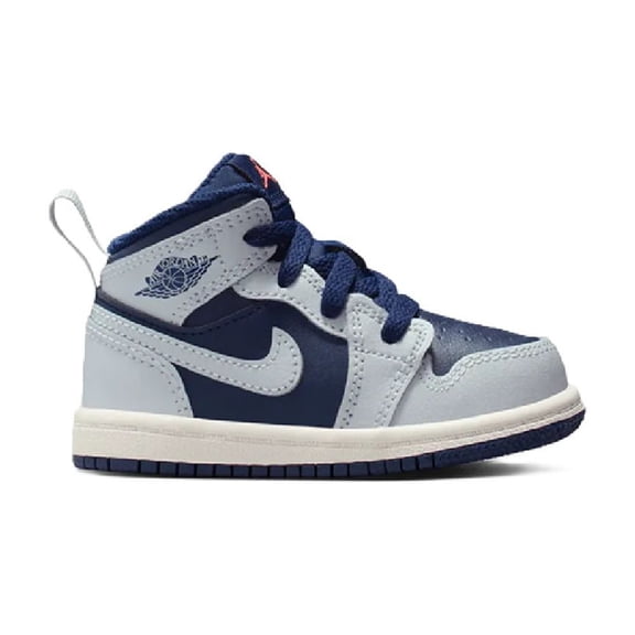 Toddler's Jordan 1 Mid Blue Void/Pure Platinum (DQ8425 403) - 7