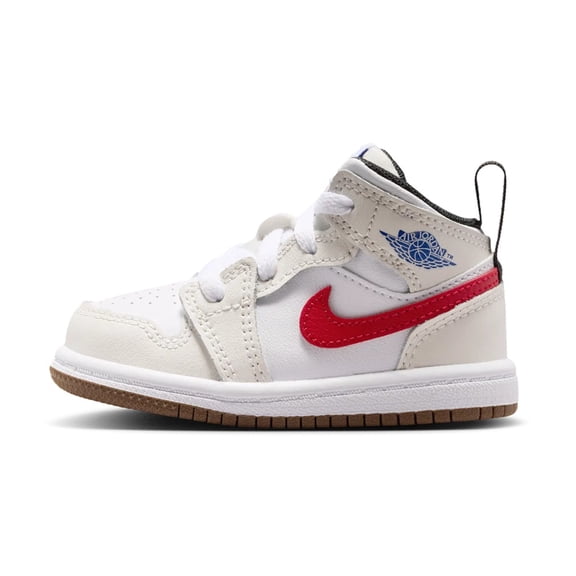 Toddler's Jordan 1 Mid Phantom/Game Royal-White-Sail (DQ8425 004) - 5