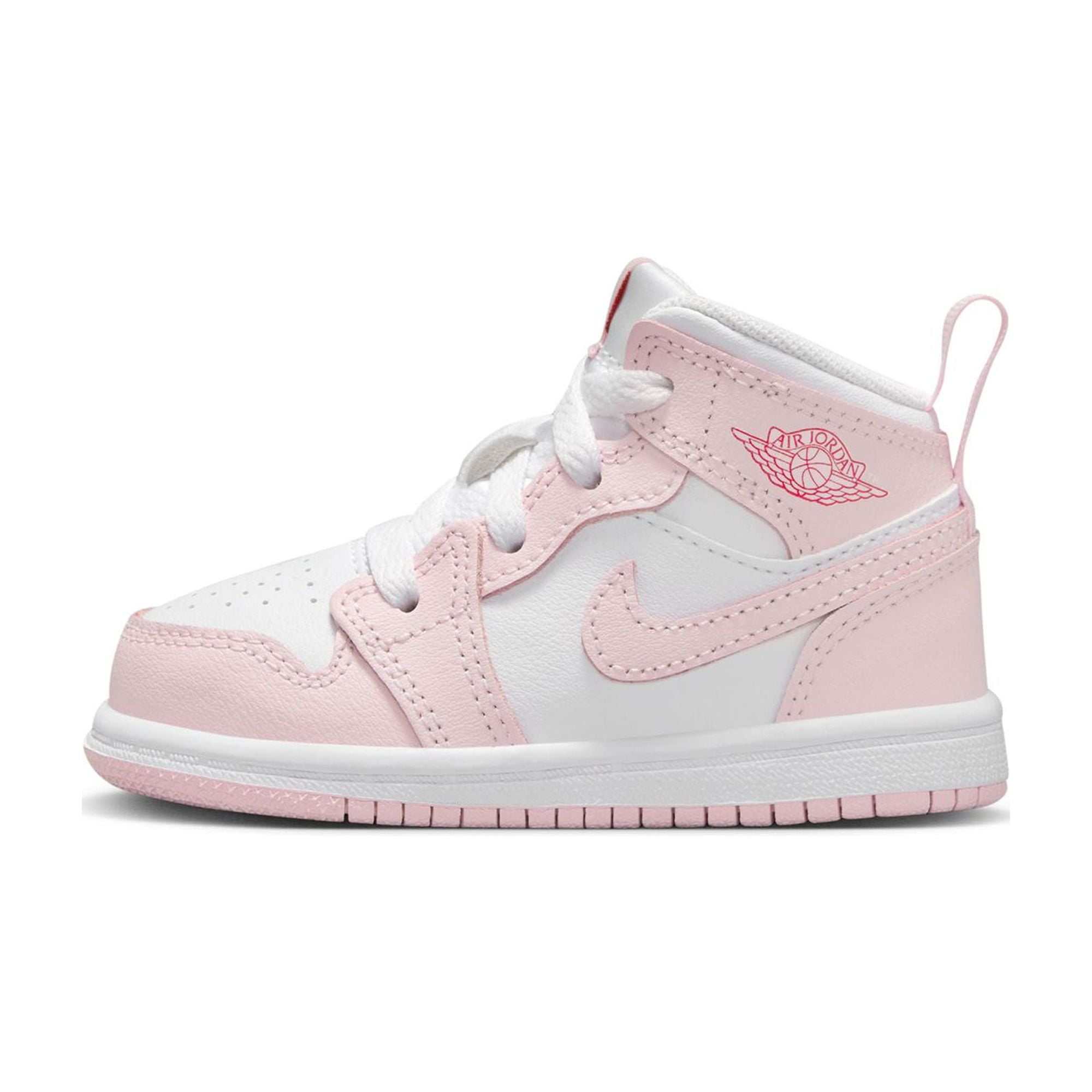 white and pink air jordans