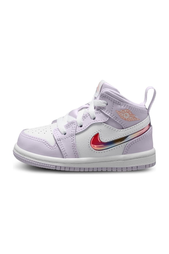 Toddler's Jordan 1 Mid SE Barely Grape/Atomic Pink-White (IM4421 500) - 5