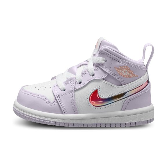 Toddler's Jordan 1 Mid SE Barely Grape/Atomic Pink-White (IM4421 500) - 6