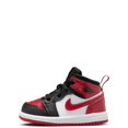 thumbnail image 1 of Toddler's Jordan 1 Mid SE Black/Varsity Red-White (HV4729 006) - 6, 1 of 1