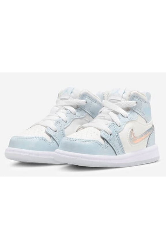 Toddler's Jordan 1 Mid SE Blue Tint/Ice Blue (FQ9116 400) - 8