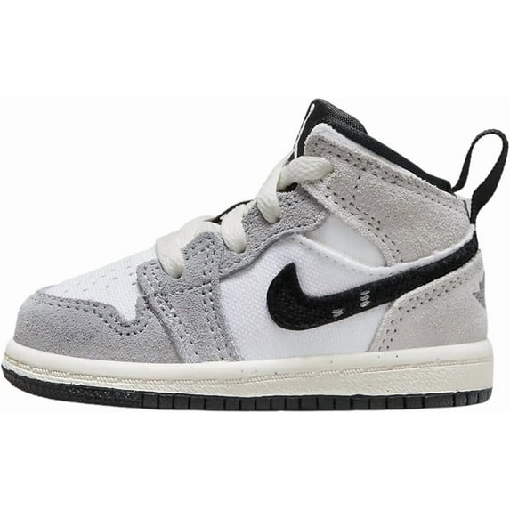 Toddler's Jordan 1 Mid SE Craft Cement Grey/Black-White (FD9089 002) - 2