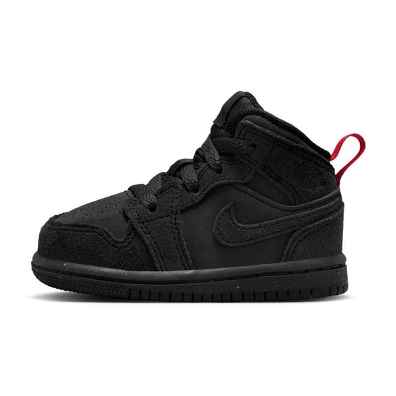 Toddler's Jordan 1 Mid SE Craft DK Smoke Grey/Black (FQ7756 001) - 3