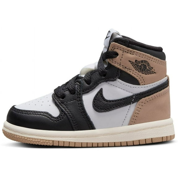 Toddler's Jordan 1 Retro High OG Blck/Legend MD Brown-White (FD2598 021) - 9