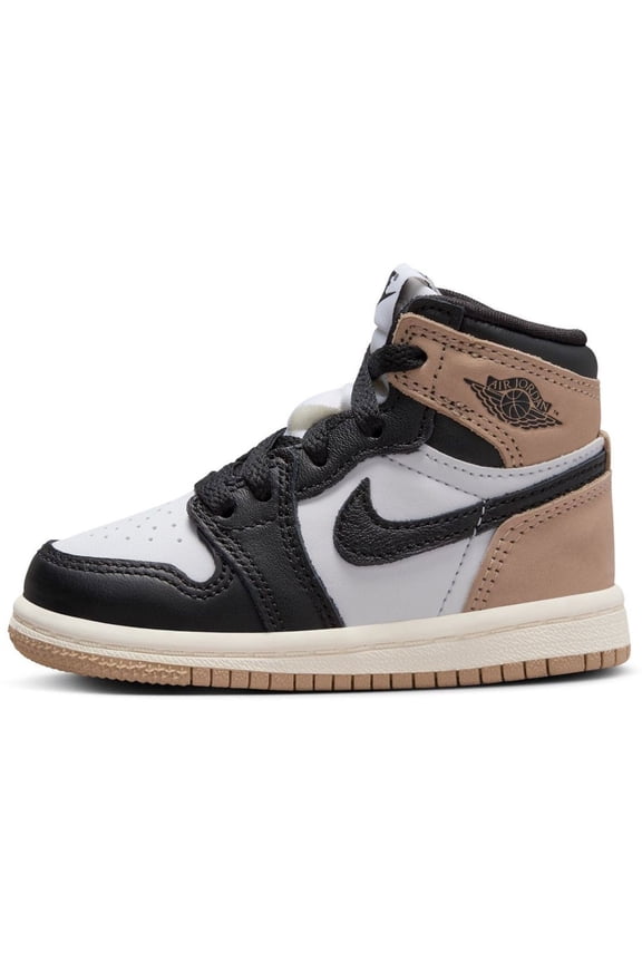 Toddler's Jordan 1 Retro High OG Blck/Legend MD Brown-White (FD2598 021) - 9