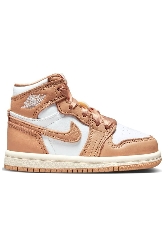 Toddler's Jordan 1 Retro High OG Praline/White-Sail (FN6623 201) - 6