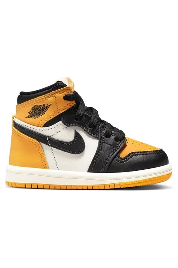 Toddler's Jordan 1 Retro High OG Taxi/Black-Sail (AQ2665 711) - 5