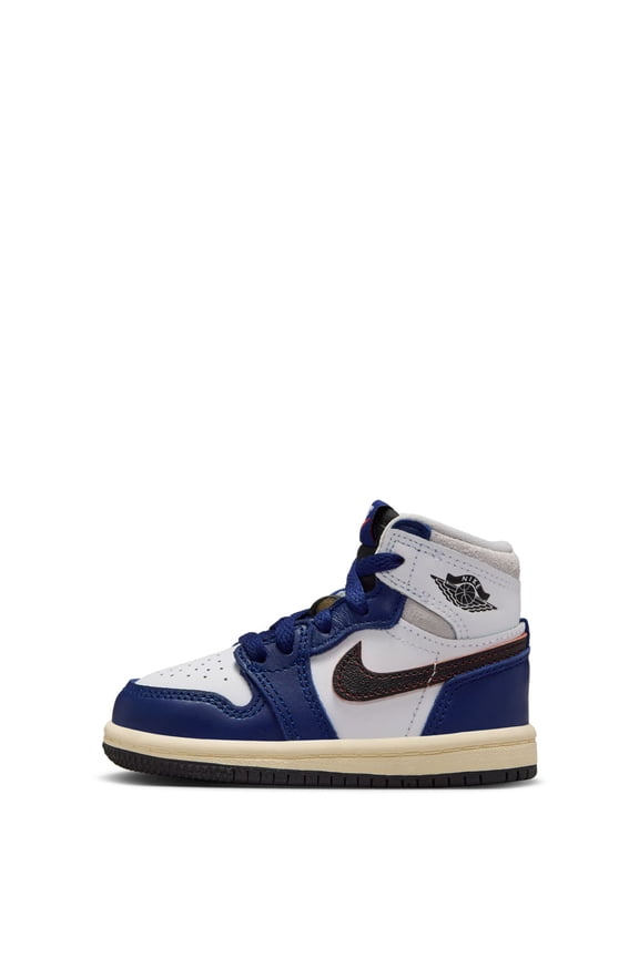 Toddler's Jordan 1 Retro High OG White/Black-Neutral Grey (FD1413 100) - 9