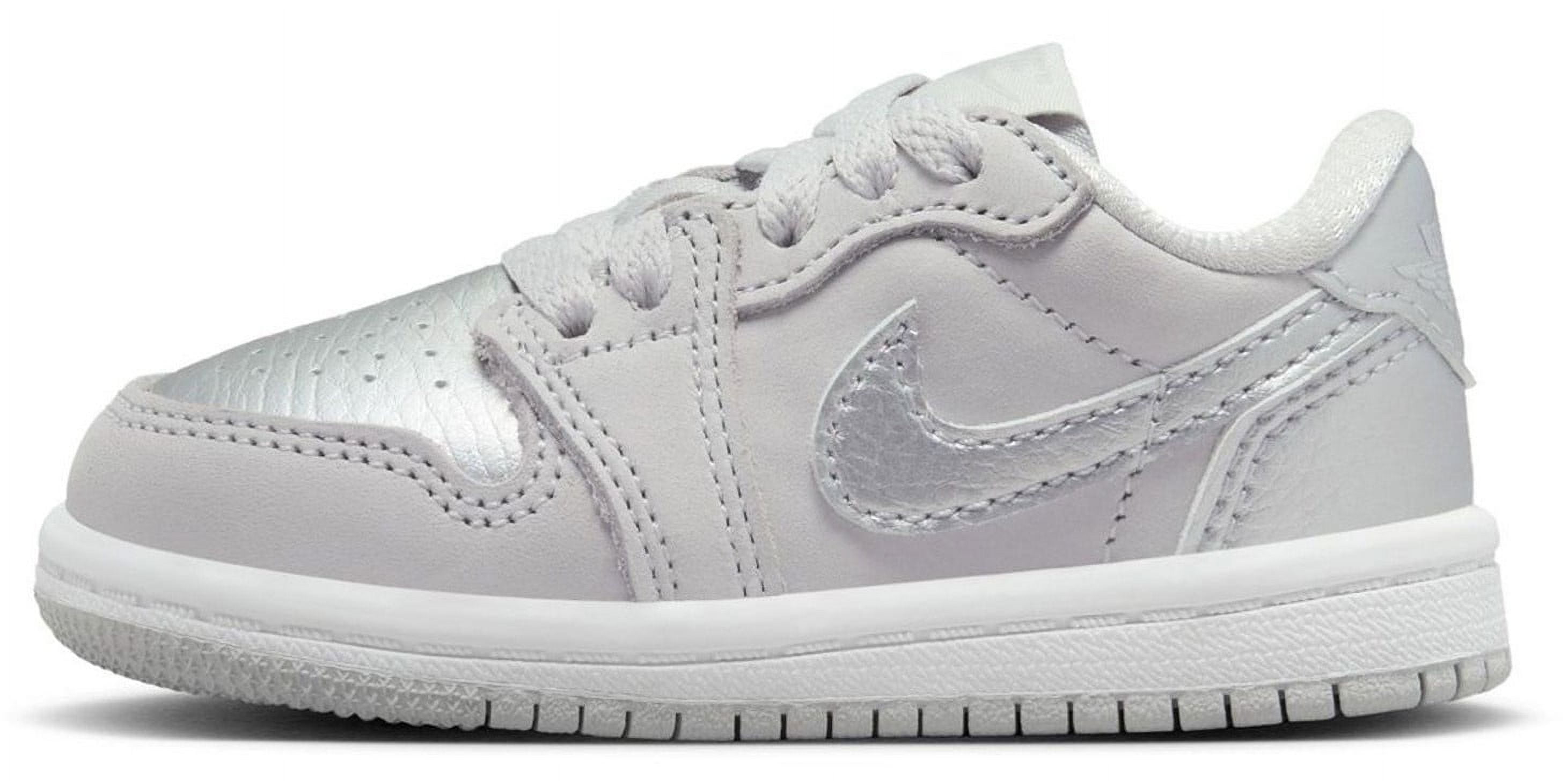 Toddler s Jordan 1 Retro Low OG Neutral Grey Metallic Silver FQ5435 002 6 Walmart