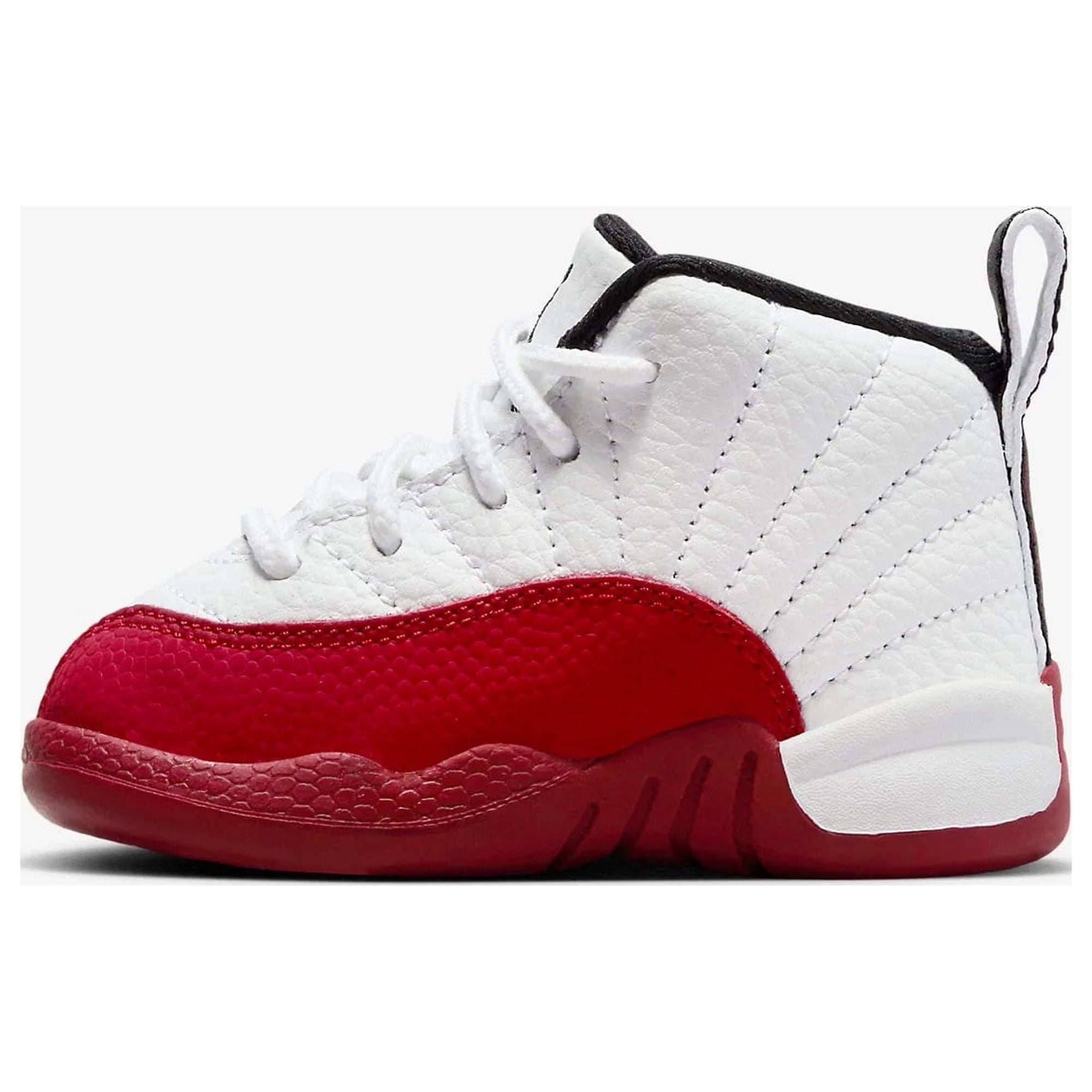 Toddler s Jordan 12 Retro Cherry White Black Varsity Red 850000 116 6 Walmart