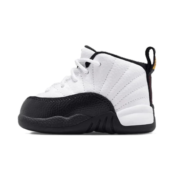 Toddler's Jordan 12 Retro "Taxi" White/Black-Taxi (850000 117) - 7