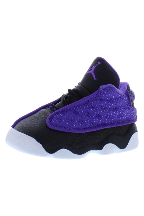 Jordan 13 Retro Infant/Toddler Shoes Size 9, Color: Purple Venom/Black/White